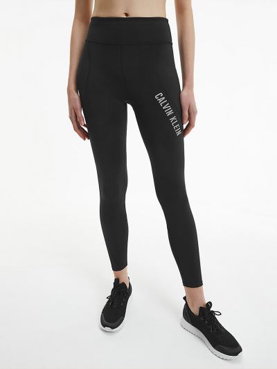 Calvin Klein Ruhák HU236639 | Calvin Klein 7/8 Gym Női Leggings Fekete